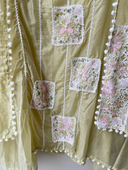 Mul chanderi unstitched ladies suit Rc18928 (b)
