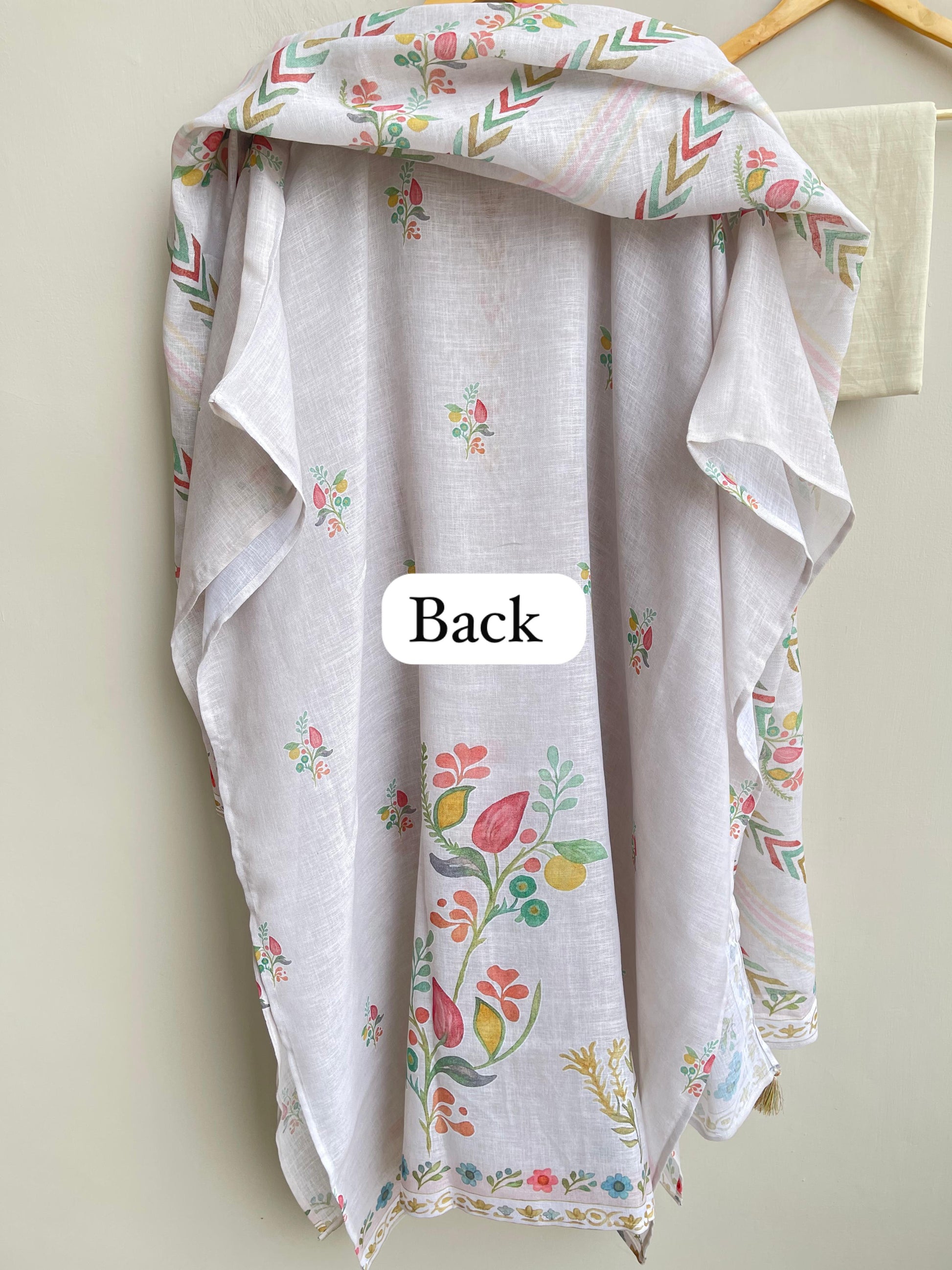 Self Linen Printed Unstitched Ladies Suit RC-18597 – view 4