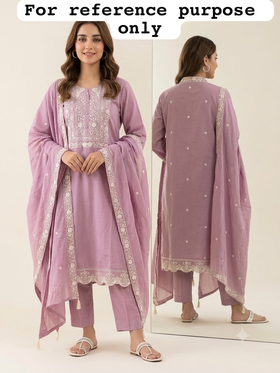 Mul chanderi unstitched ladies suit Rc19012 (a)