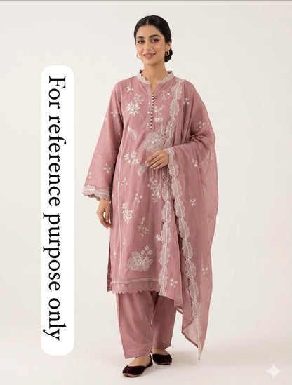 Mul chanderi unstitched ladies suit Rc18974