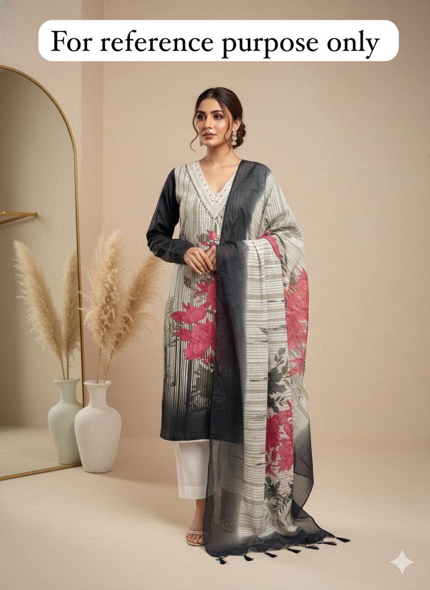 Cotton Printed Unstitched Ladies Suit RC-18330 – view 7