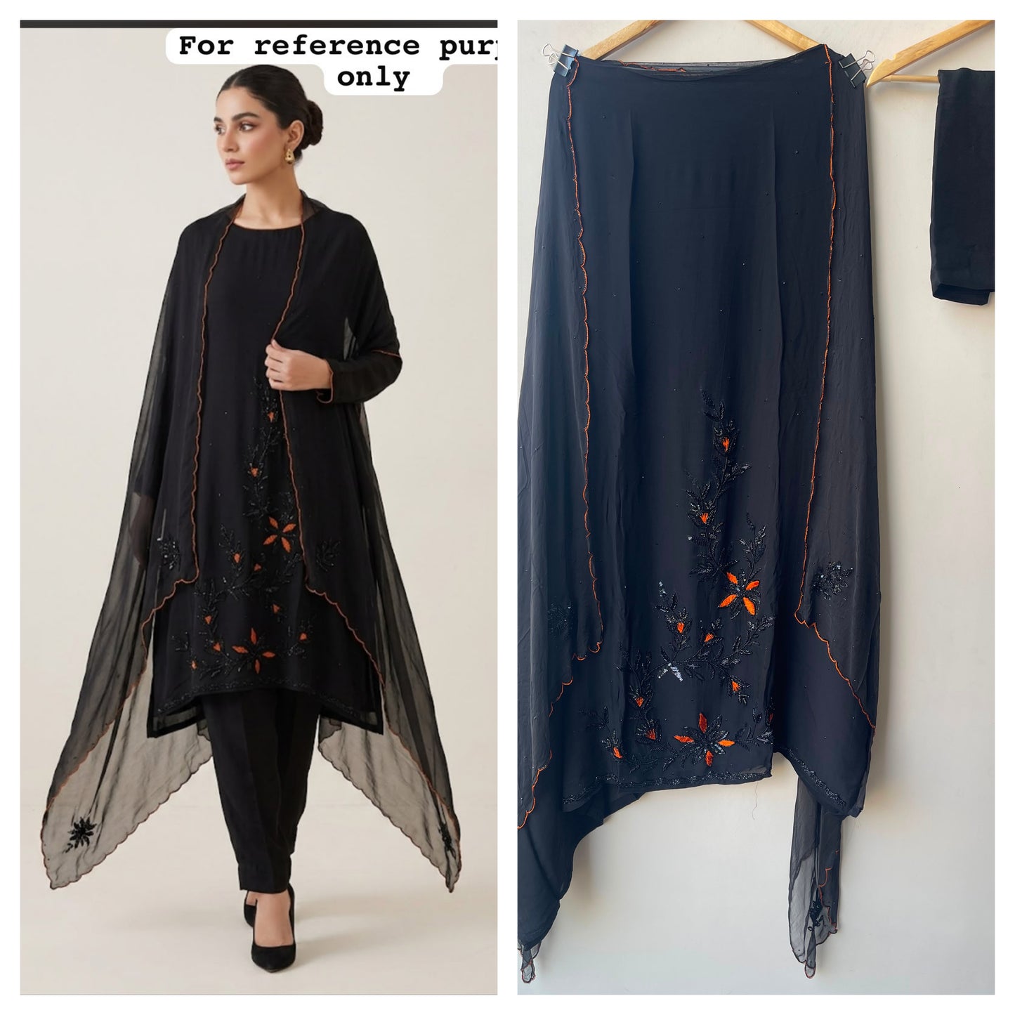 Organza fabric unstitched ladies suit Rc19112