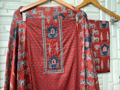 Cotton unstitched ladies suit Rc17384 (a)