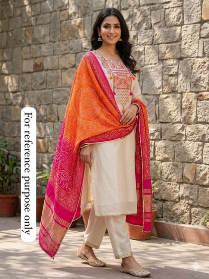 Banarasi Shimmer Organza Unstitched Ladies Suit RC-18619 – view 2
