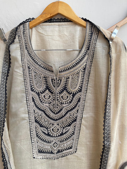 Mul Chanderi Unstitched Ladies Suit RC-18609 – view 7