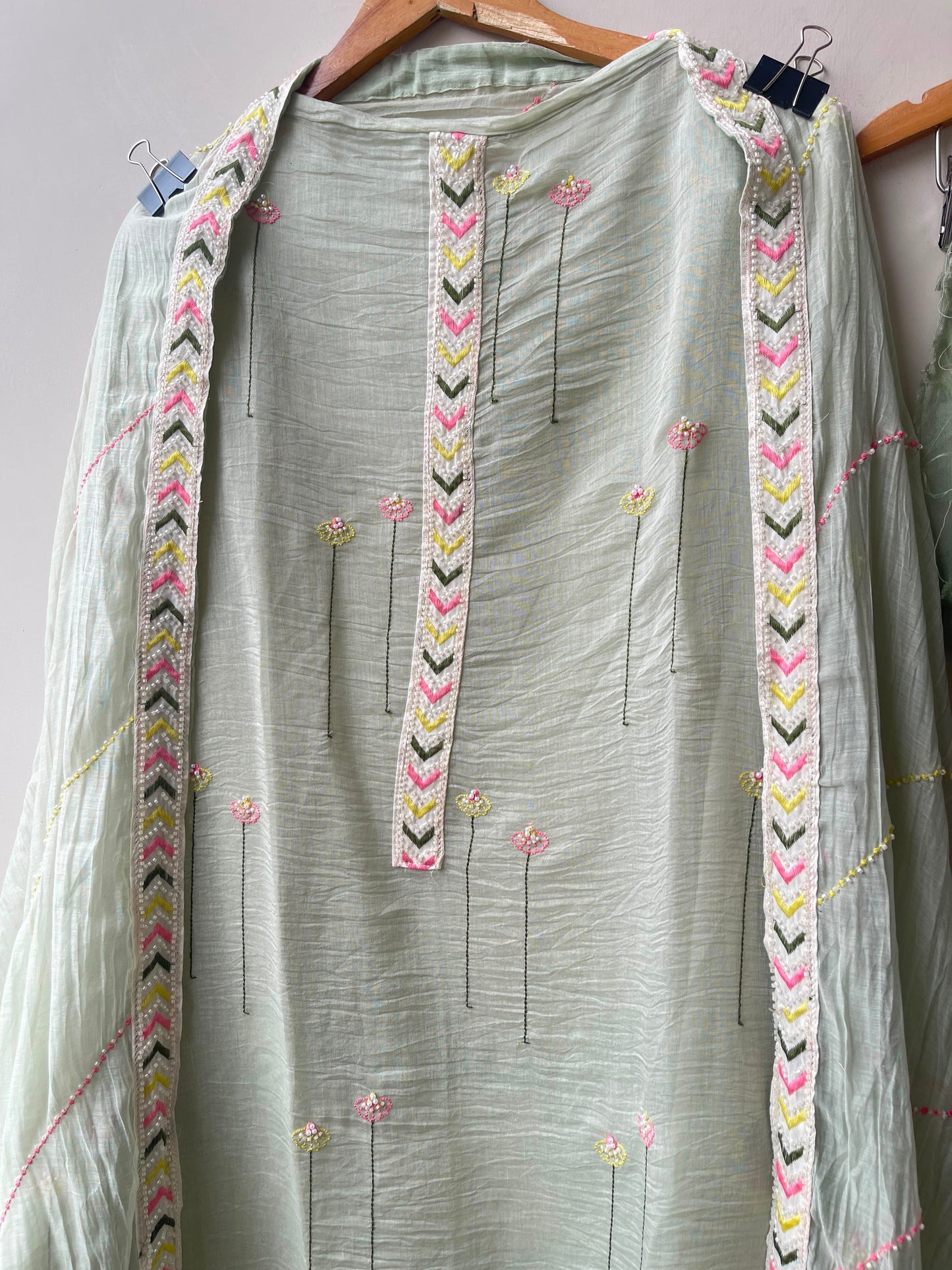 Pure mul cotton unstitched ladies suit Rc19040