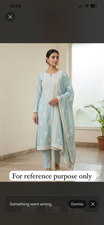 Mul chanderi unstitched ladies suit Rc18975 (c)