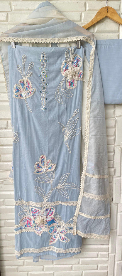Mul chanderi unstitched ladies suit Rc17440 (a)