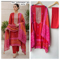 Gajji silk printed unstitched ladies suit Rc19201