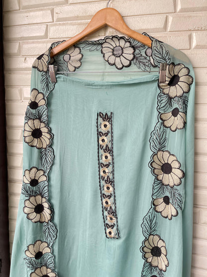 Organza unstitched ladies suit Rc17269 (c)