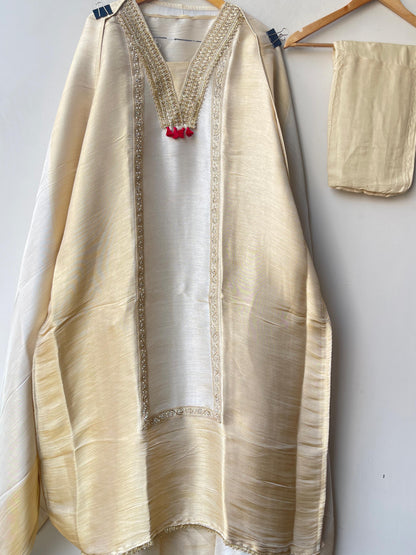 Shimmer giraffe silk ladies unstitched suit Rc19347