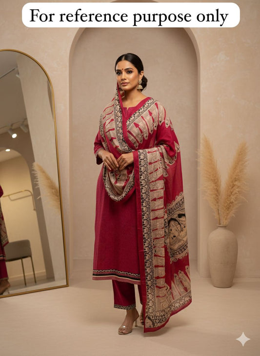 Cotton unstitched ladies suit Rc18476 (a)