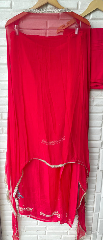 Organza unstitched ladies suit Rc17550 (b)