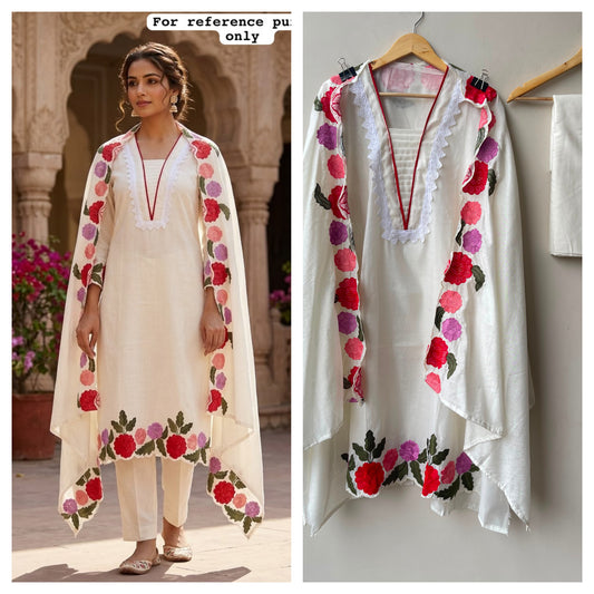 Mul chanderi unstitched ladies suit Rc19171 (b)