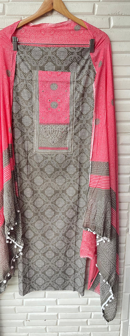 Cotton unstitched ladies suit Rc17580 (a)