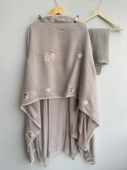 Mul chanderi unstitched ladies suit Rc18458 (b)