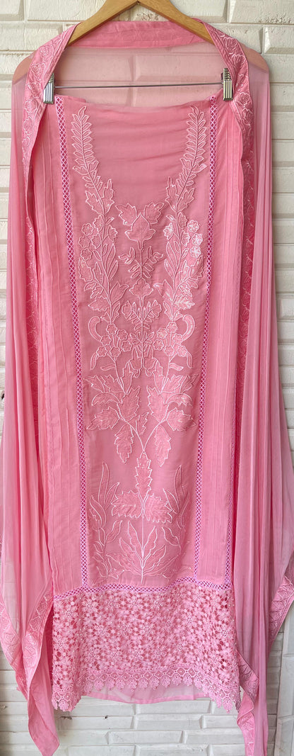 Organza unstitched ladies suit Rc17831 (a)