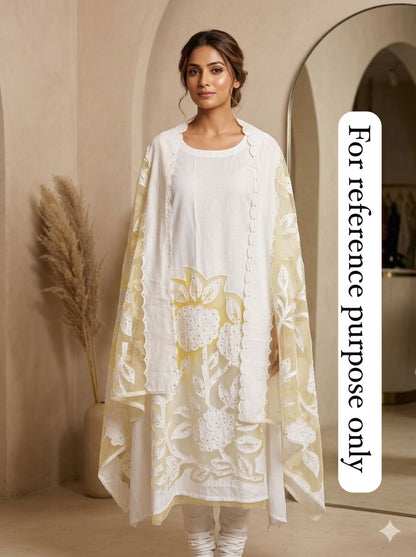 Mul chanderi unstitched ladies suit Rc18494 (d)