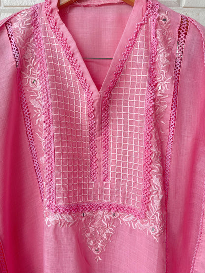 Cotton linen unstitched ladies suit Rc17566 (a)