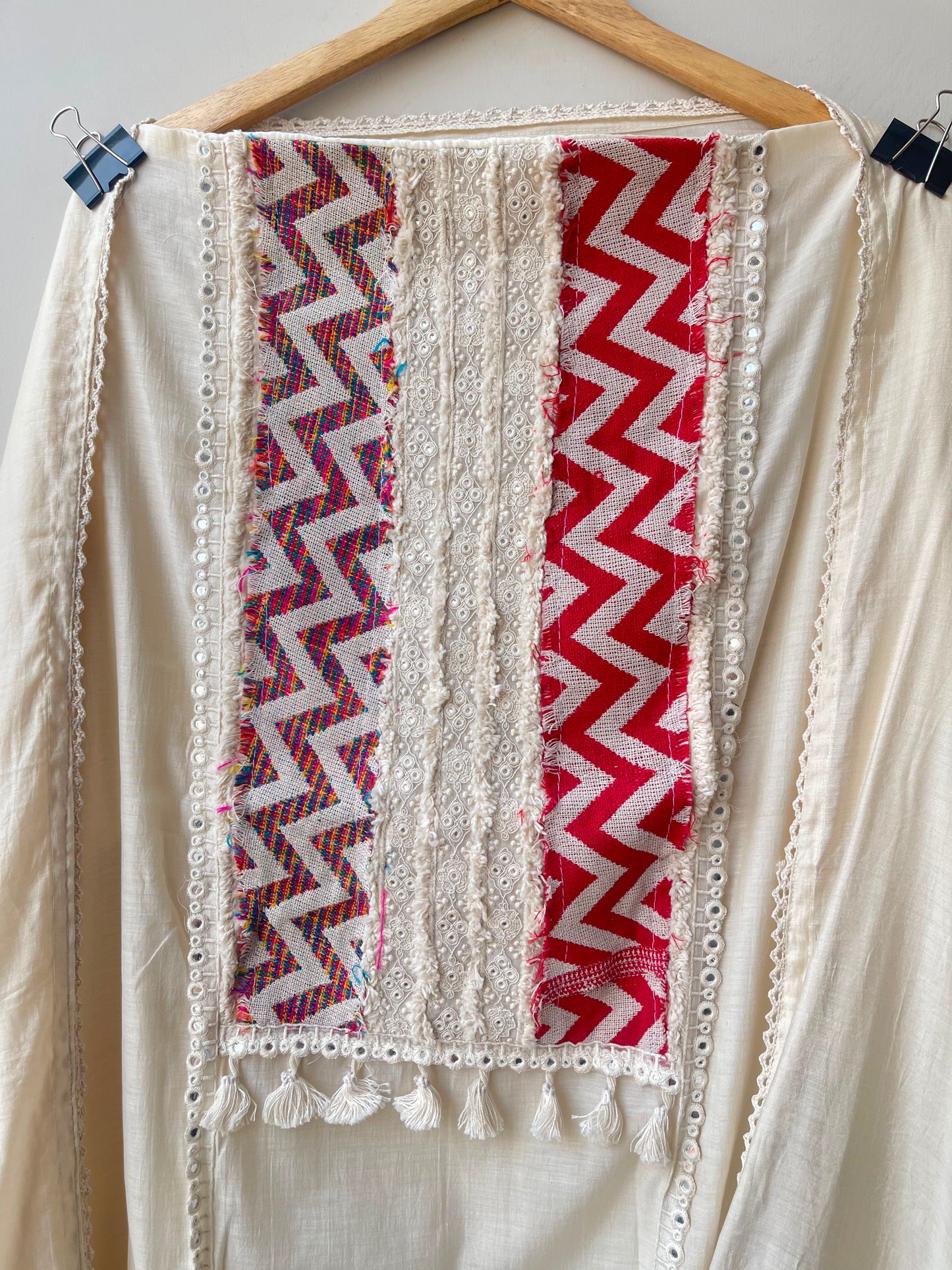 Mul chanderi unstitched ladies suit Rc18976