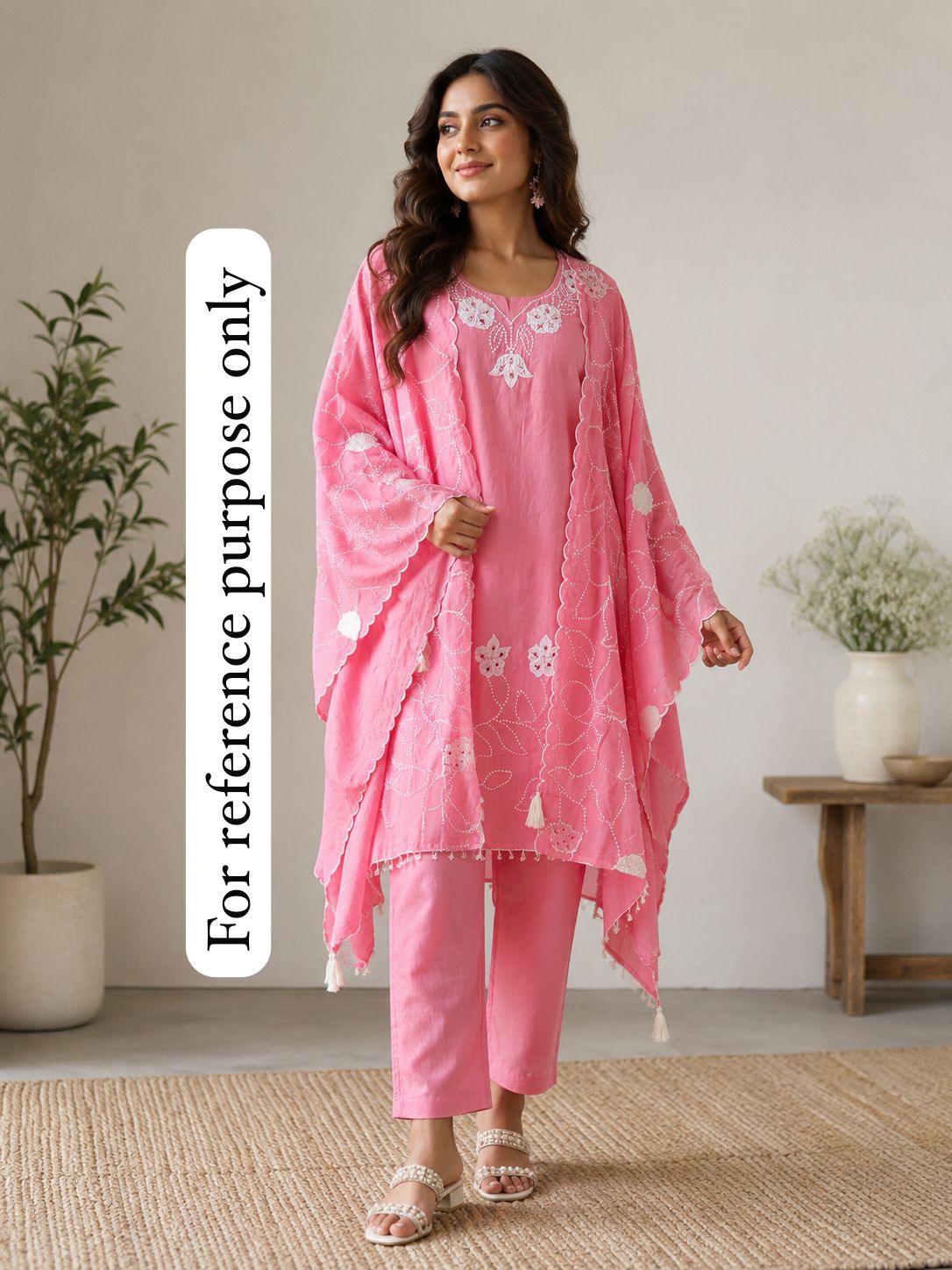 Mul Chanderi Unstitched Ladies Suit RC18857 – view 3