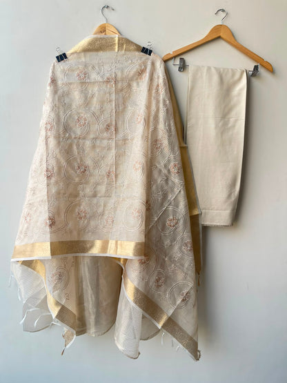 Self shimmer kota doriya unstitched ladies suit Rc19009