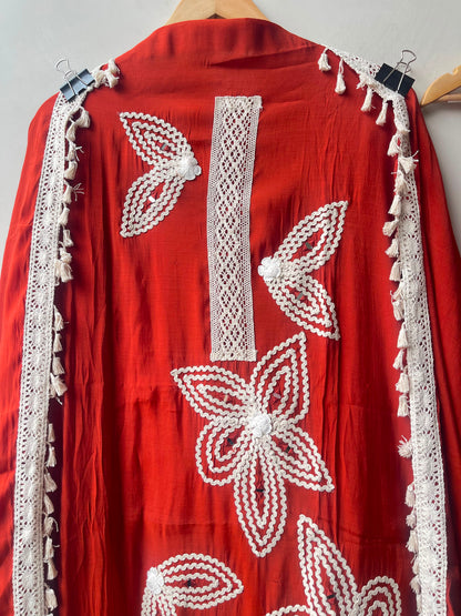 Mul chanderi unstitched ladies suit Rc19128