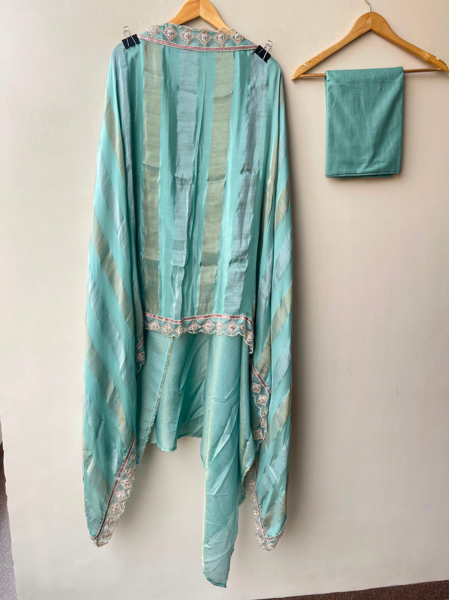 Shimmer silk unstitched ladies suit Rc19203 (a)