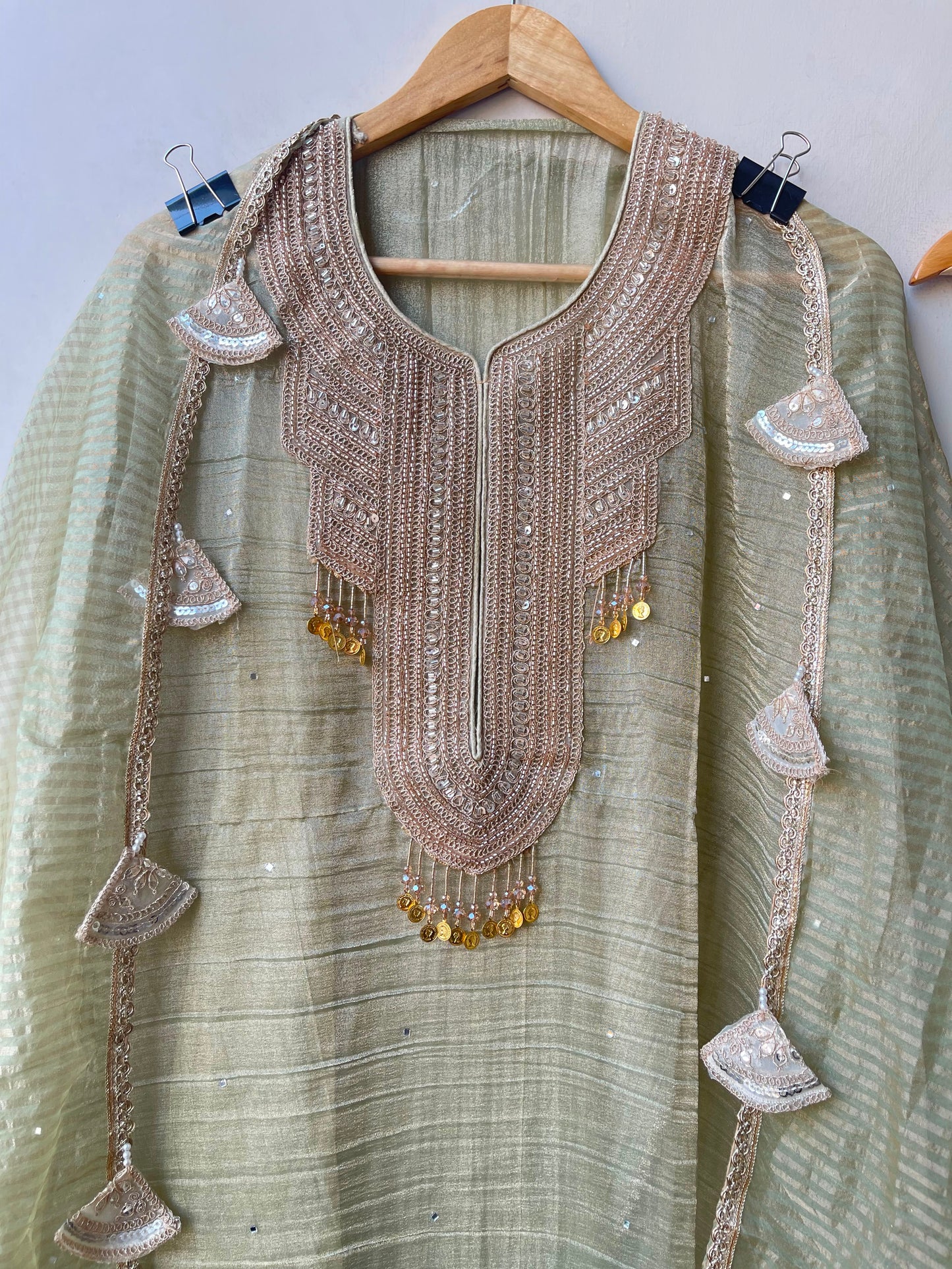 Crushed shimmer tissue ladies unstitched suit Rc19280 (a)