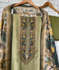 Self Shimmer Silk Unstitched Ladies Suit RC-17653