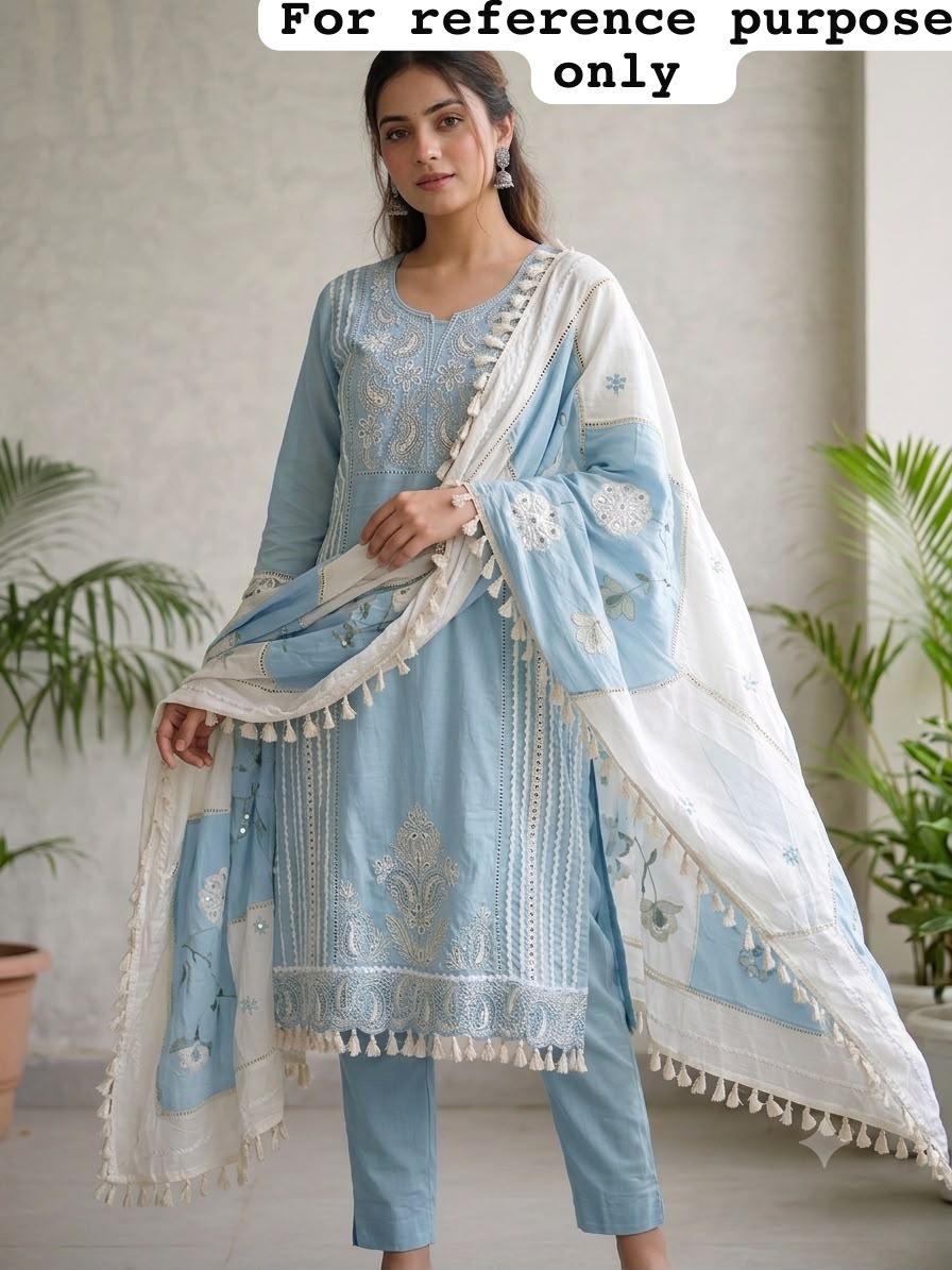 Mul chanderi unstitched ladies suit Rc19130 (b)
