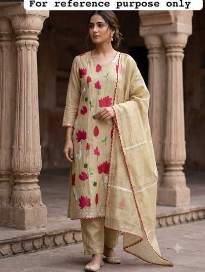 Shimmer crushed tissue ladies unstitched suit Rc19118