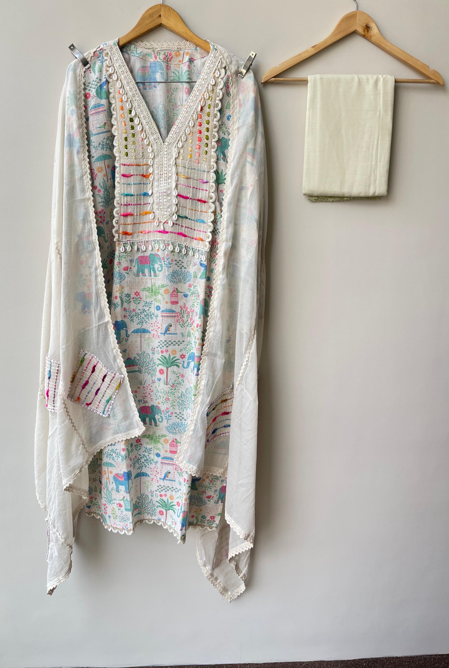 Linen Printed Unstitched Ladies Suit RC-18683 – view 8
