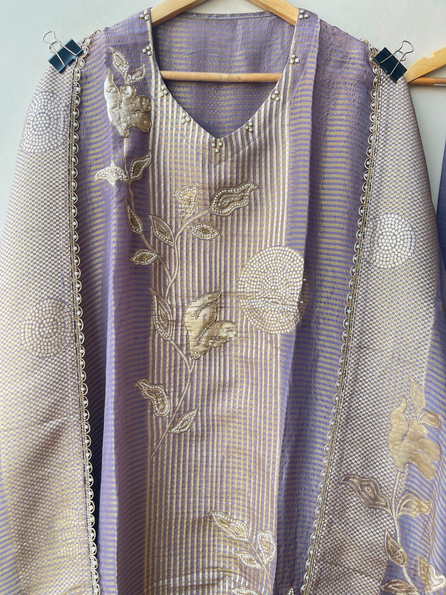 Banarasi shimmer silk ladies unstitched suit Rc19303 (a)