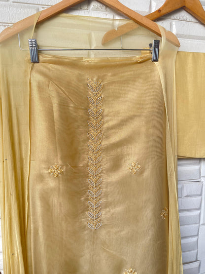 Shimmer paper silk unstitched ladies suit Rc17703 (c(