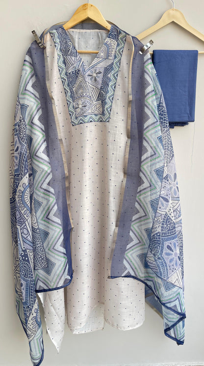 Kora Soft Linen Unstitched Ladies Suit RC-17972 – view 5