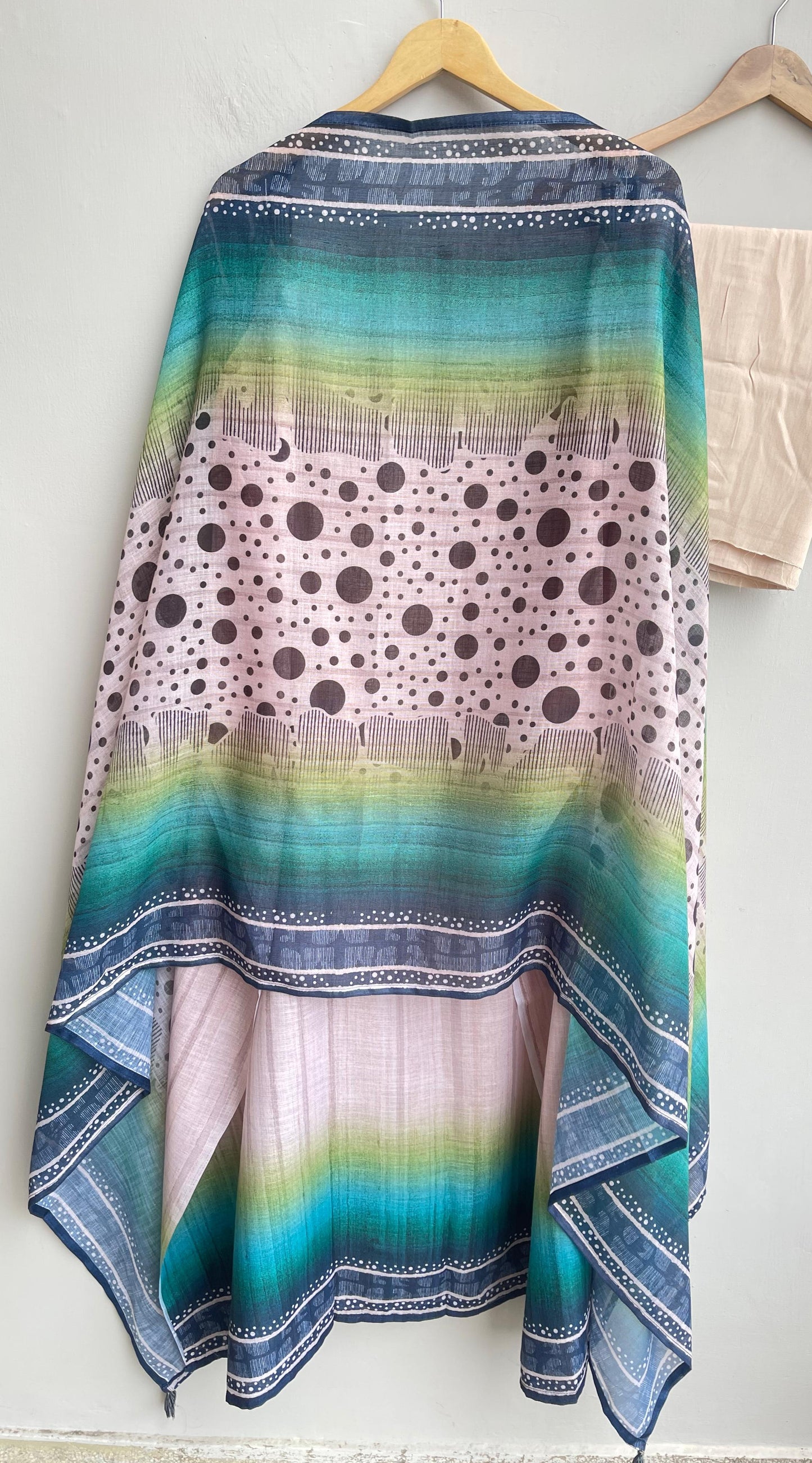 Linen printed unstitched ladies suit Rc18445 (c)