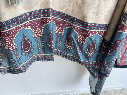 Self muslin unstitched ladies suit Rc18504