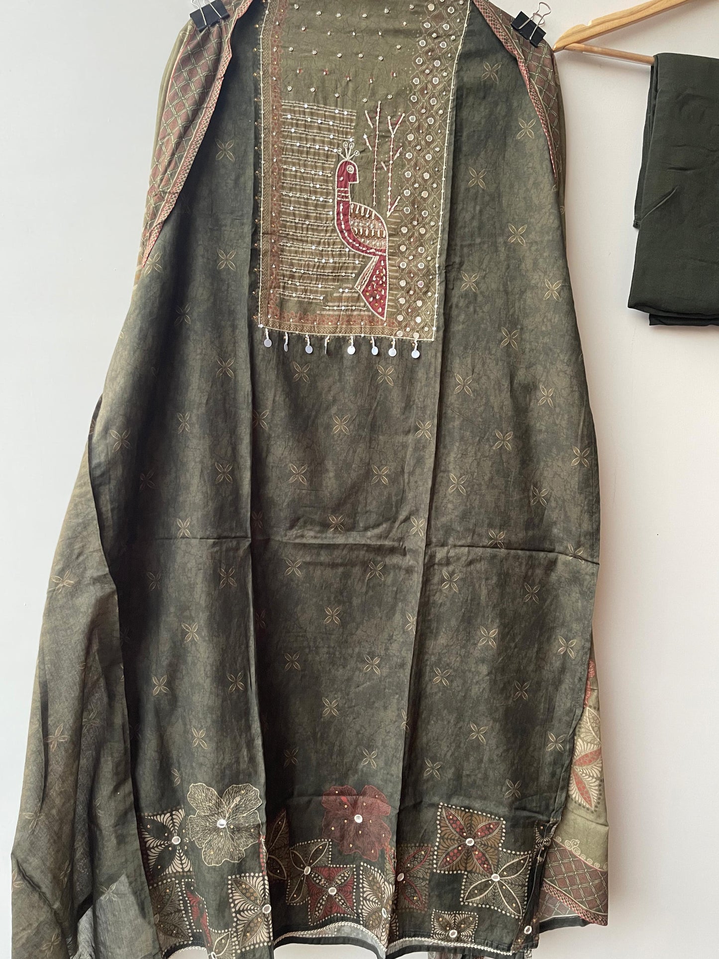 Self Mul Cotton Unstitched Ladies Suit RC18861 – view 5