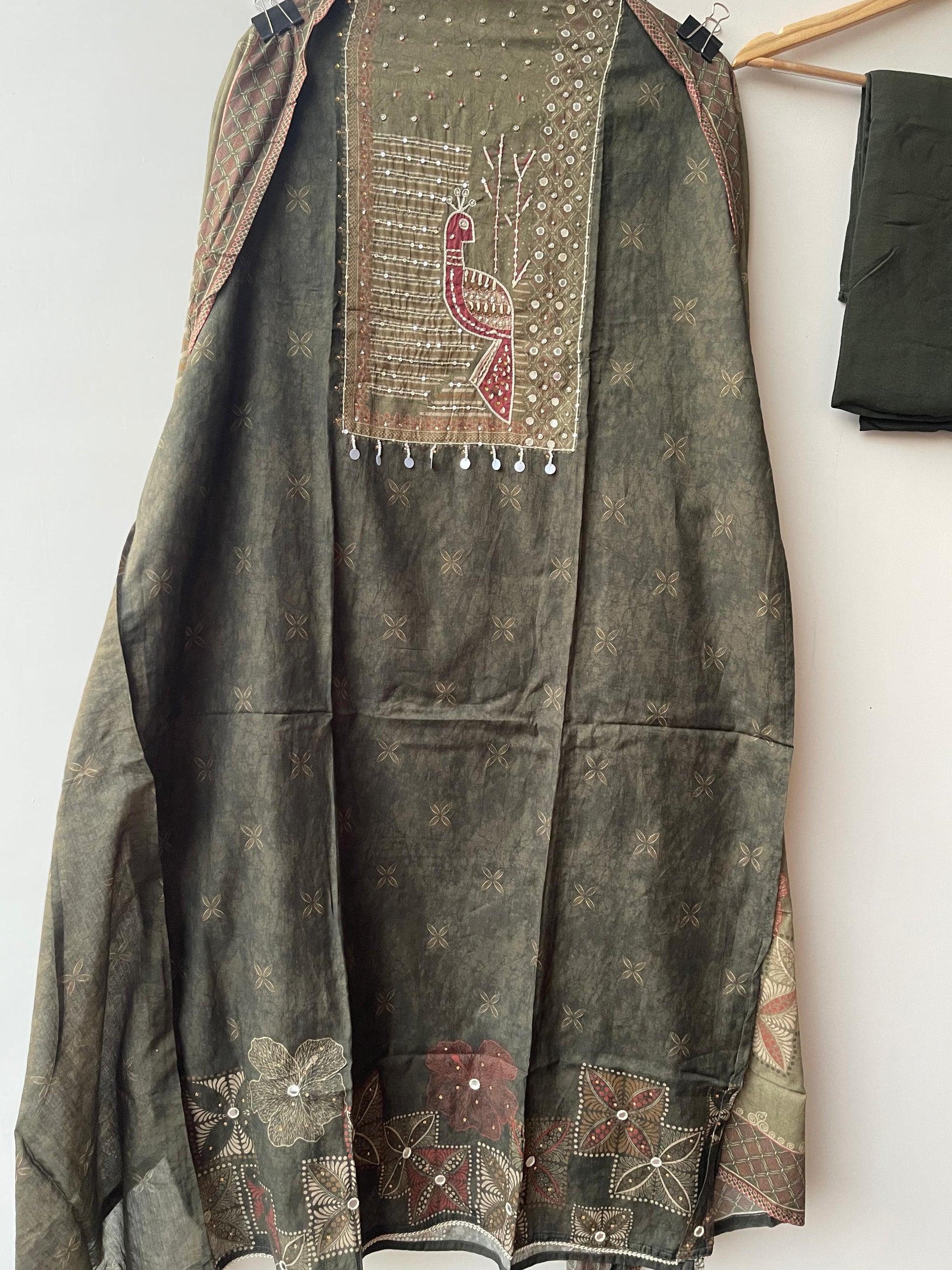 Self Mul Cotton Unstitched Ladies Suit RC18861 – view 5