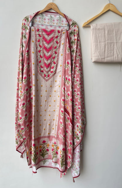 Muslin Printed Unstitched Ladies Suit RC-18755 – view 7
