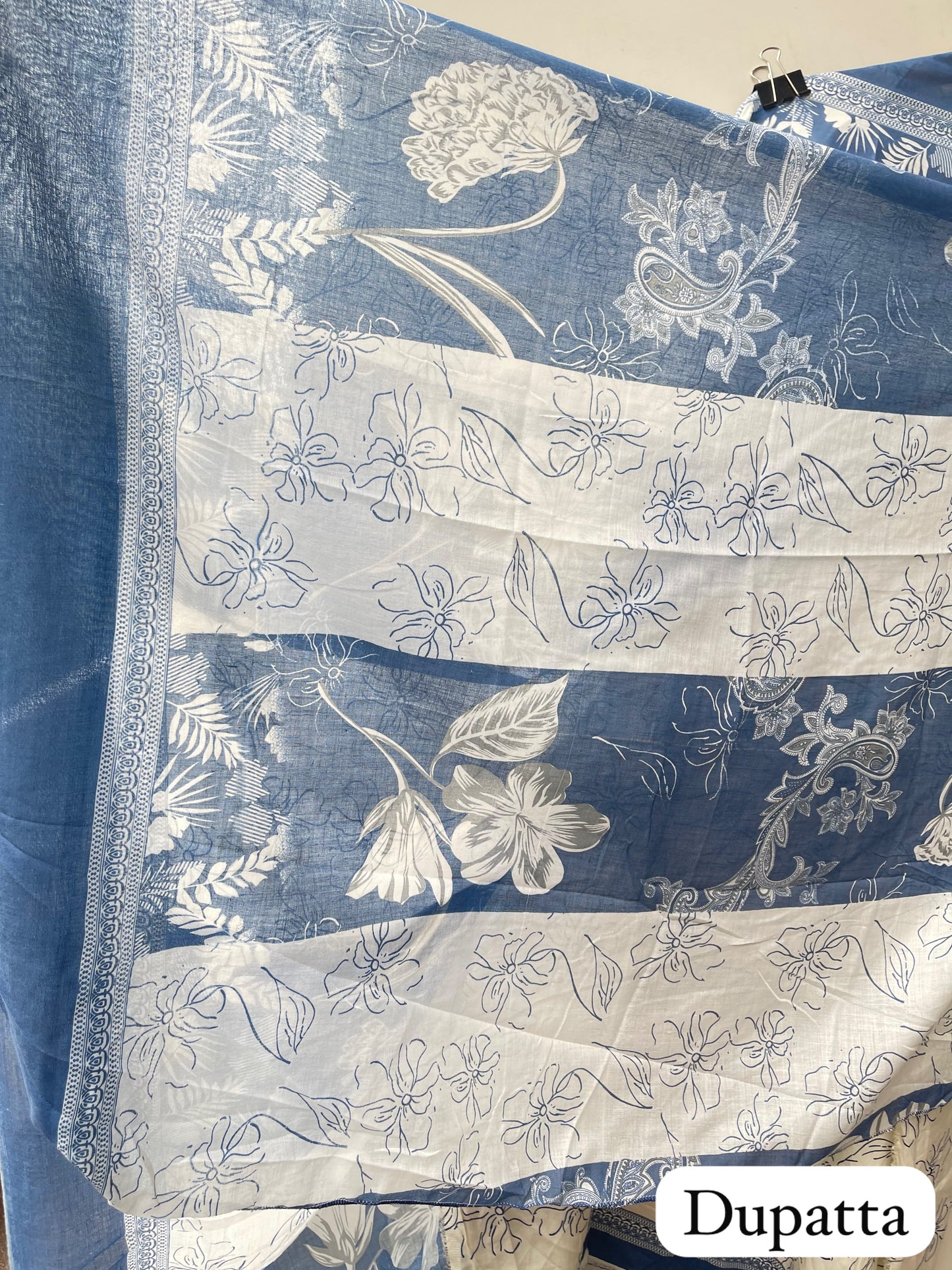 Mul cotton printed unstitched ladies suit Rc18968