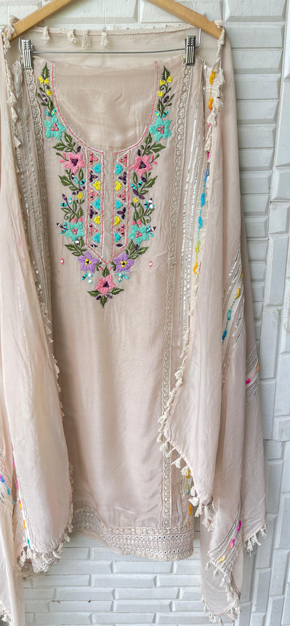 Organza unstitched ladies suit Rc17292 (b)