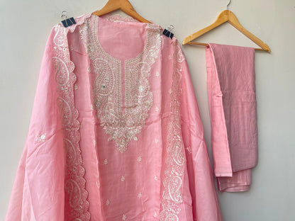 Organza unstitched ladies suit Rc19310 (b)