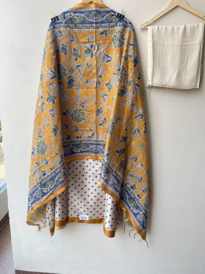 Mul chanderi maheshwari printed unstitched ladies suit Rc19070 (c)