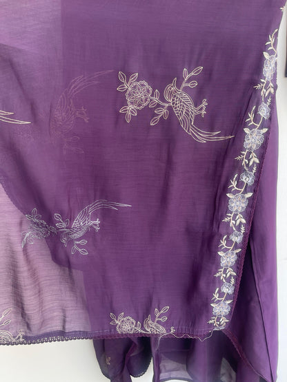 Mul Chanderi Unstitched Ladies Suit RC-18583 (b) – view 6