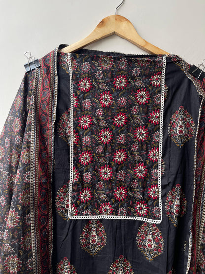 Cotton printed unstitched ladies suit Rc18923