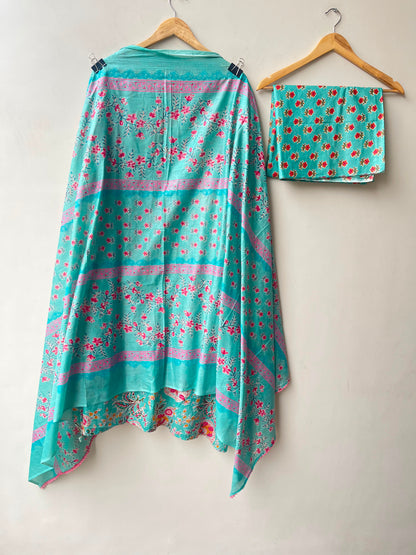 Cotton printed unstitched ladies suit Rc19129 (a)