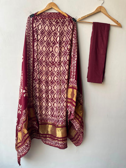 Mul cotton printed unstitched ladies suit Rc19313 (b)