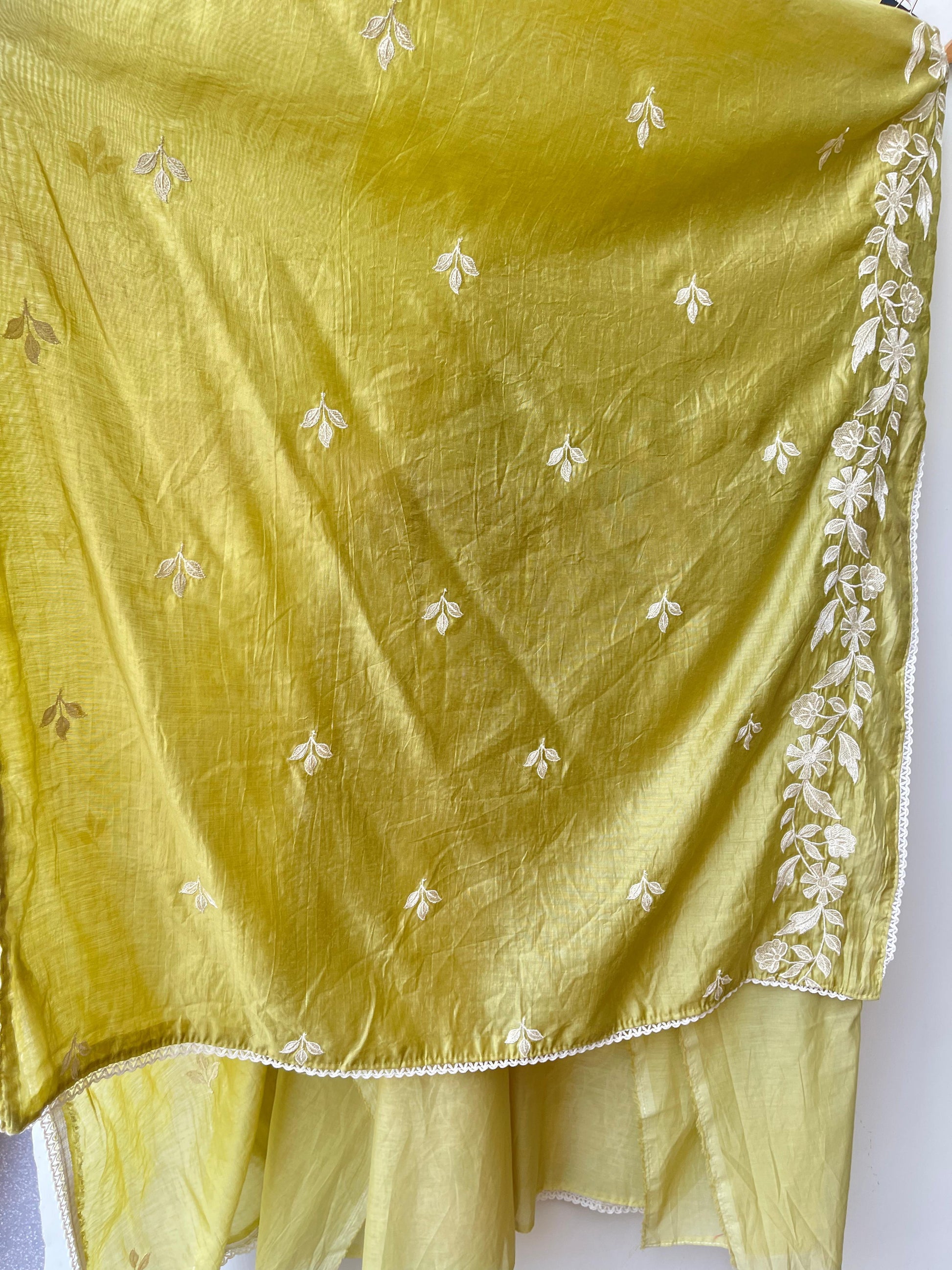 Mul Chanderi Unstitched Ladies Suit RC-18892 – view 5